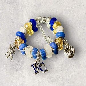Kansas City Royals charm Bracelet